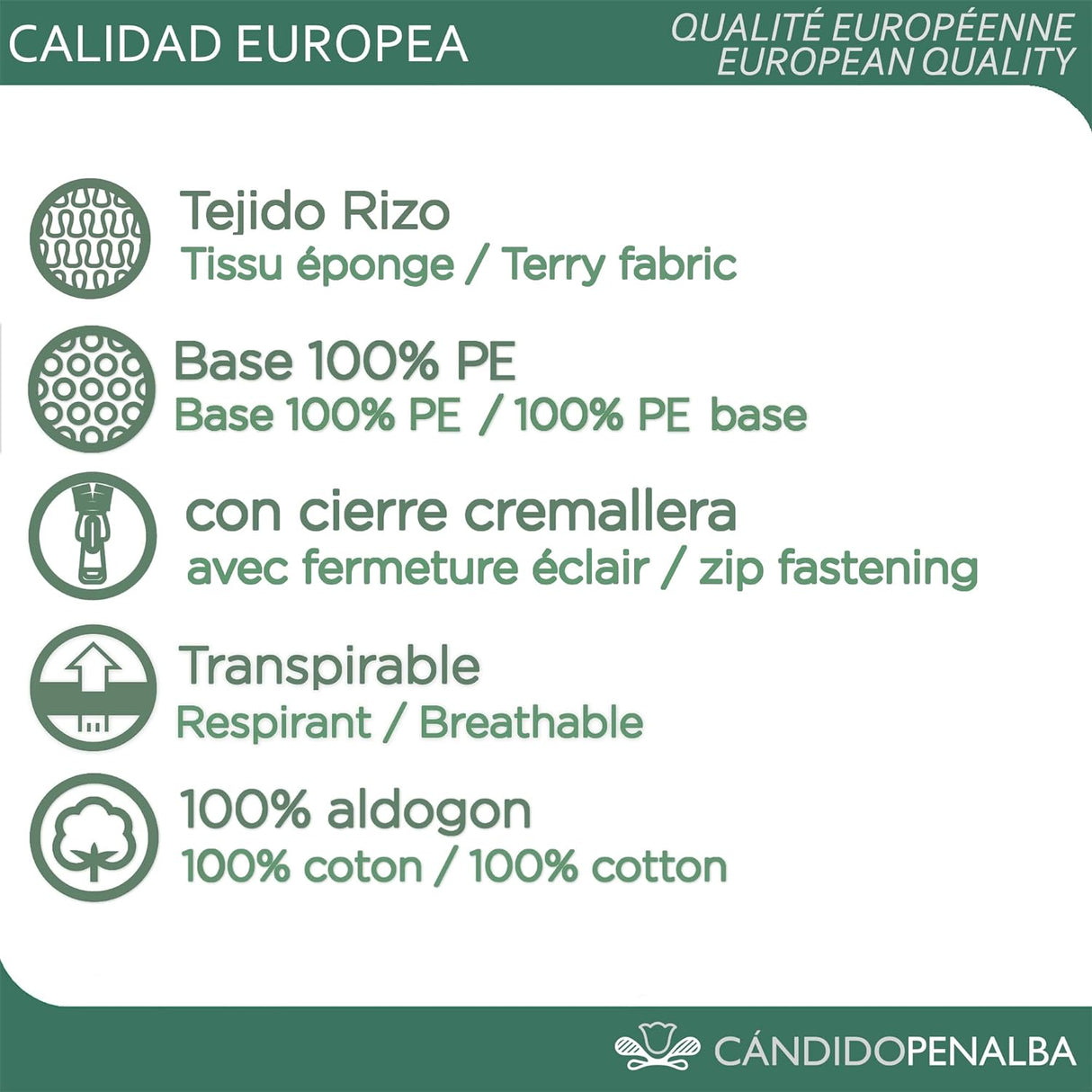 CandidoPenalba Absorbent Mattress Cover