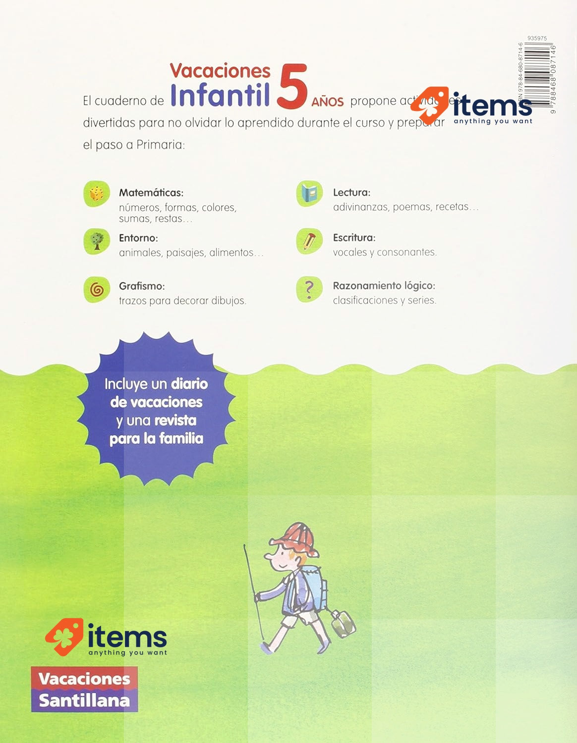 Vacaciones Infantil 5 Años Learning Books Spanish Edition By Vv.aa
