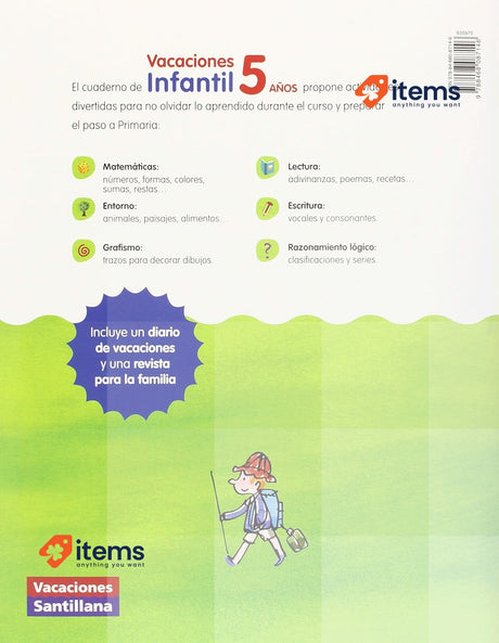 Vacaciones Infantil 5 Años Learning Books Spanish Edition By Vv.aa