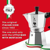 Bialetti Moka Express Caffettiera in Alluminio Silver