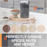 KRUPS Coffee Mill and Spice Grinder 12 Cup Easy to Use Black