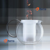 Bodum Assam Tea Press Pot 0.5 L, 17 Oz,Colour Black With Lid Assam Assam