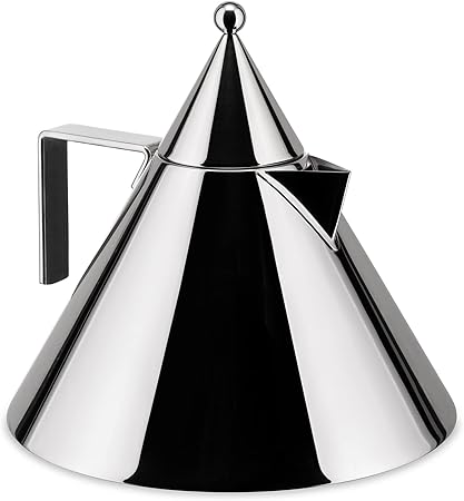 Alessi IL CONICO KETTLE, Silver 2 Liter