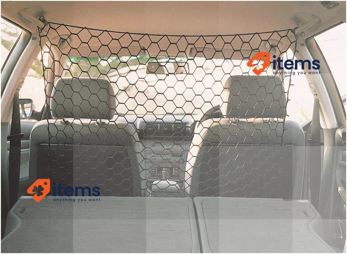 TRIXIE car net for dogs prevents climbing onto the front seats 120x100cm black