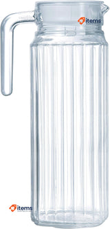 RICHARDSON SHEFFIELD Arcoroc 70361 Refrigerator Jug with Lid White, 1.1L, 1 Jug