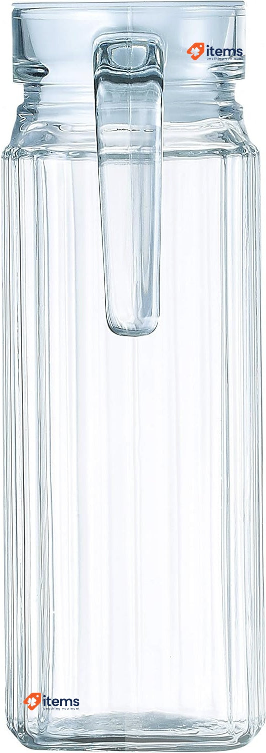 RICHARDSON SHEFFIELD Arcoroc 70361 Refrigerator Jug with Lid White, 1.1L, 1 Jug