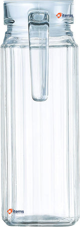 RICHARDSON SHEFFIELD Arcoroc 70361 Refrigerator Jug with Lid White, 1.1L, 1 Jug