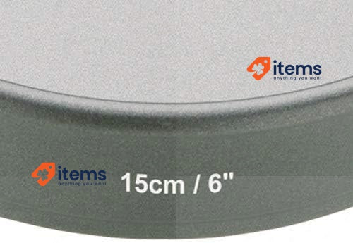 MasterClass Round Cake Tin 15 cm, With Loose Base, Non-Stick, Carbon, 6 inches