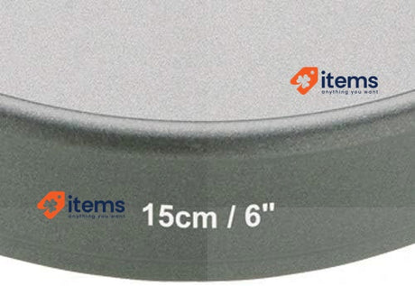 MasterClass Round Cake Tin 15 cm, With Loose Base, Non-Stick, Carbon, 6 inches
