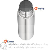 Alfi isoTherm Thermos Bottle 1.0 L Perfect Stainless Steel with Screw Cap