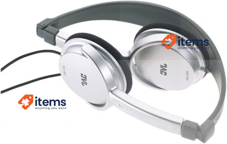JVC Wired Lightweight Headphones - Black, ‎HA-L50-B-E