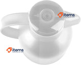 Emsa Samba Insulation Can 504687 | 1 Liter | Quick Press Lock White