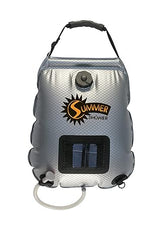 Advanced Elements 5 Gallon Summer Shower / Solar Shower,Silver/Black