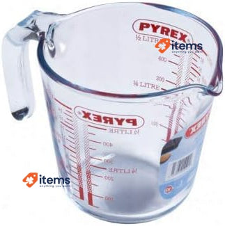 Pyrex BER Arc Glass Measuring Jug 0.5 L Transparent Pyrex Glass 0.5L