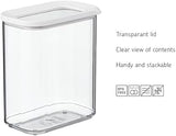 Mepal Transparent Food Storage Container 2000 ml White