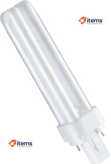 Osram G24d-1 Dulux D13w/870 - Compact Fluorescent Bulb, Cool White Light (13 W)