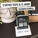 Trodat Date Stamp Printy 4817, Self-inking Black