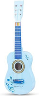 New Classic Toys NCT-0349 Wooden Guitar Toy for Toddlers, Blue