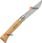 Opinel No.10 Stainless Steel Folding Knife with Beechwood Handle Box Box of 6