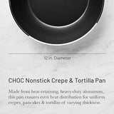 De Buyer 8185.30 Choc Pancake Pan Metallic Silver