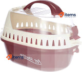 Karlie Pet Shuttle Transportation Box, 25 x 19 x 18cm Red <p>MINOR COSMETIC