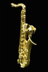 Future Primitive 542 Tenor Sax - Jewelry pin Gold