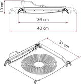 Fiamma Turbo Kit 2009 
Roofer for Autocaravn White