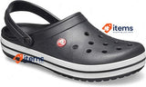 Crocs Men s Crocband Clogs Black Size UK 10 EU 43/44 Crocs Unisex 9 Men/ Women