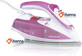 SEVERIN Steam Iron With Ceramic - Coated Sole And Non Stick Effect White/Purple