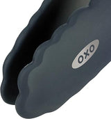 OXO Good Grips 22.8 cm Tongs with Silicone Heads, Black