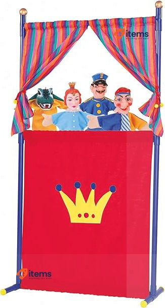 Simba 104586783 Hand Kids Classic Theatre Includes 4 Detailed Puppets for Age 5