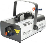 Ibiza LSM900W 900W Smoke Machine with Remote Control Black and Grey