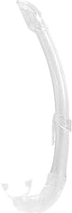 Cressi Mexico Snorkel Tube, Unisex-Adult, Transparent, A Size