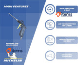 Michelin Long Nozzle Blowing Pistol Black