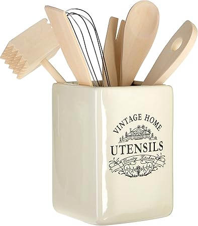 Premier Housewares Cutlery Organiser Cream