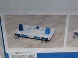 TRIXIE 32025 Move-2-Win Level 3 Dog Food Jigsaw Puzzle Blue and White 34 × 23 cm