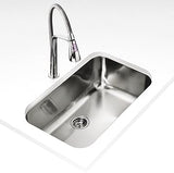 Teka Franke 10125121 BE 740/430 CN Kitchen Sink with a Single Bowl Grey