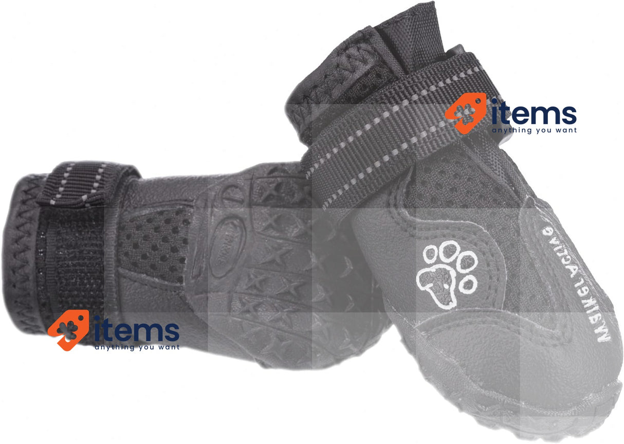 Trixie Dog Protective Boots Walker Active S-M Helps Healing Of Paw Injuries