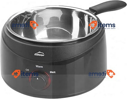 LACOR Chocolate Double Boiler 50W Black Capacoty 1 Liter 1l <p>Easily prepare