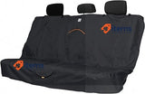 Kurgo Wander Bench Seat Cover Stain-Resistant Black Waterproof Secure