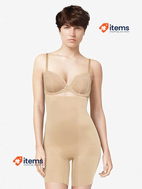 Spanx High-Power Short - High-Waisted Shaper Short, Seamless, 6" Inseam, Size XL
