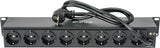 Ibiza LC806S Lighting Box switch for Lighting System, Black