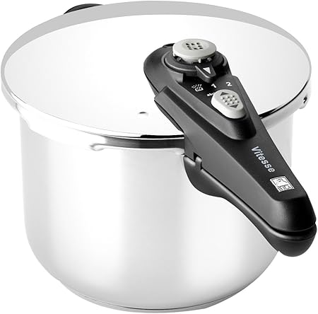 Braisogona Vitesse Stainless Steel Pressure Cooker, 9 L