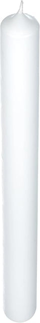 Rayher Plain White Taper Candle for First Communion White