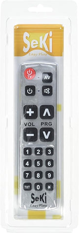 SeKi Easy Plus Universal Remote Control with Learning Function Silver/Black