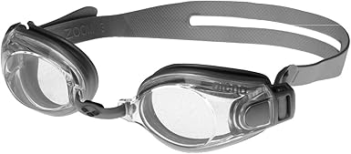 Arena Zoom X-Fit Goggles Silver Clear Swimming Glasses