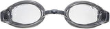 Arena Zoom X-Fit Goggles Silver Clear Swimming Glasses