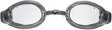 Arena Zoom X-Fit Goggles Silver Clear Swimming Glasses