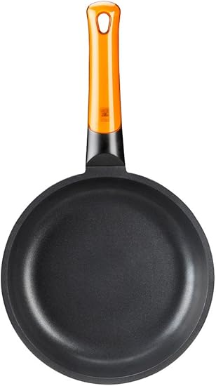 Braisogona A281222 Efficient Frying Pan, 22 cm, Orange