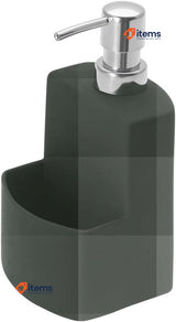 Wenko Festive 3620117100 Washing - Up Liquid Dispenser, Black Soap Washing-Up